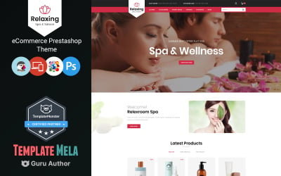 Relaxáló - Spa &amp;amp; Salon PrestaShop téma