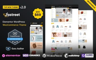 Fastreet - Multipurpose WooCommerce Theme