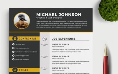 Michael Johnson Resume Template