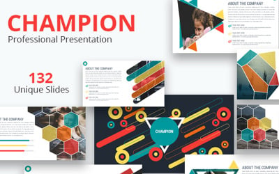 Champion PowerPoint template