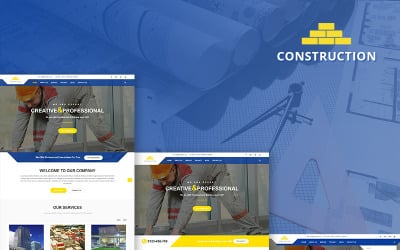 Construction &amp;amp; 构建商业Joomla模板