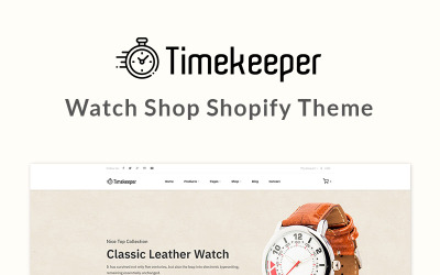 Timekeeper - Relojoaria Shopify Theme