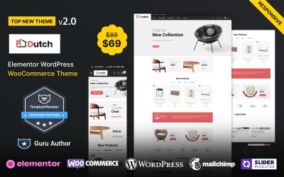 Olandese - Tema WooCommerce multiuso per arredamento e moda