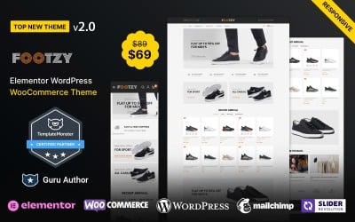 Footzy – WooCommerce-Theme für Schuh- und Modegeschäfte