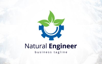 Woodlot Arborist Natural Gear Engineering Logo Design