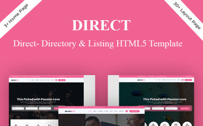 Direct- Directory &amp;amp; Listing Website Template