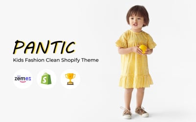 Pantic -儿童时尚清洁Shopify主题