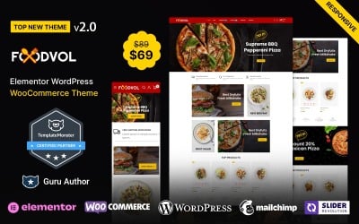 Foodvol - Restaurants WooCommerce Theme