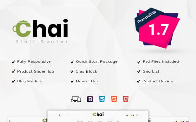 Tema PrestaShop di Chai Stall Store