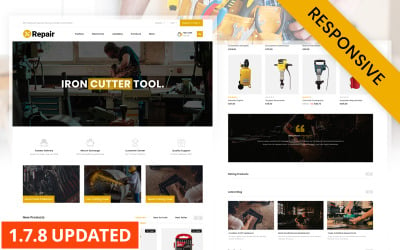 Repair Tools Store PrestaShop Responsive Theme