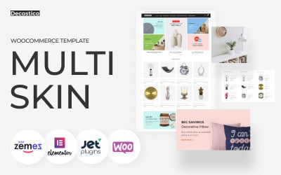 Decostico - Modern 室内 家具 Elementor WooCommerce Theme