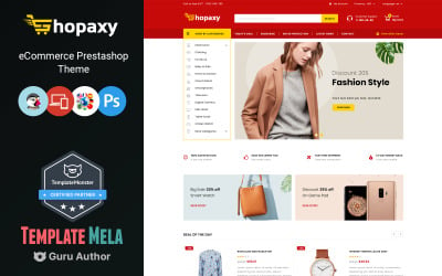 Shopaxy -多用途商店prestshop主题