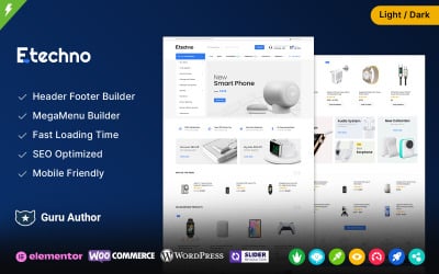 Etechno - Elektronik ve Bilgisayar Çok Amaçlı WooCommerce Teması