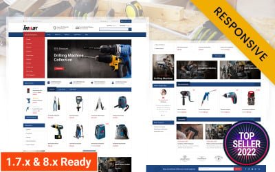 Toolsjet - Hardware Store PrestaShop responsief thema