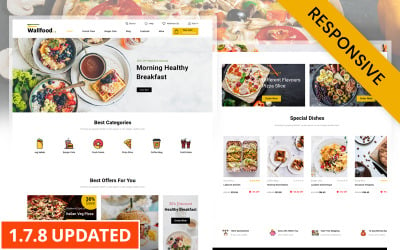 WallFood - motyw PrestaShop - Restaurant Store