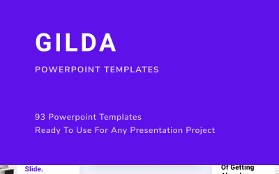 ДЖИЛДА Шаблон PowerPoint