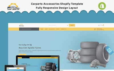 汽车零件-汽车零件 &amp;amp; auto parts Shopify Theme
