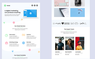 Hotak -数字营销电子邮件通讯模板