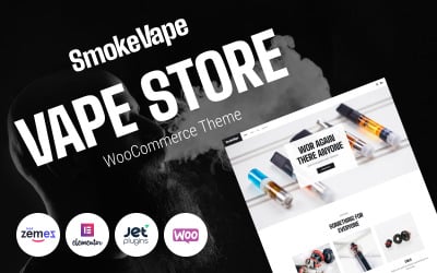 SmokeVape -电子商务网站电子商务WooCommerce主题