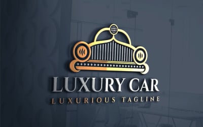 Auto Service Luxury Car Logo Design