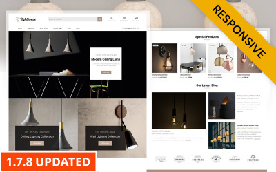 LightHouse - PrestaShop motiv Lighting Store