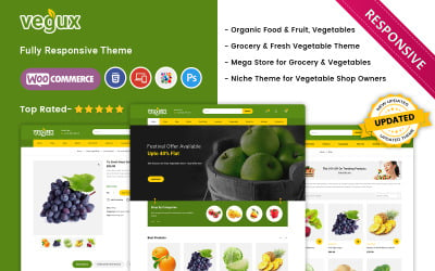 Vegux - The Mega Grocery Store WooCommerce Theme