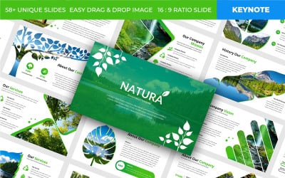 Natura  - Keynote template