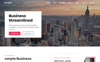 Corpto - Business WordPress Theme