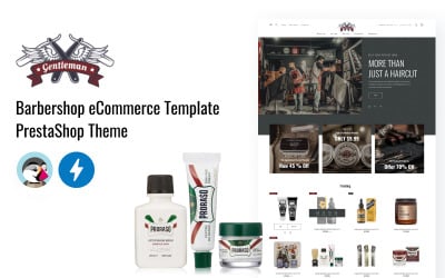 Gentleman - Barber商店 eCommerce Template PrestaShop Theme