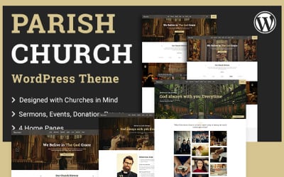 教区|教堂和寺庙WordPress主题