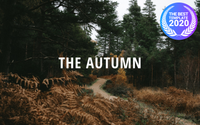 的 Autumn - Creative 投资组合 | Responsive Drupal Template