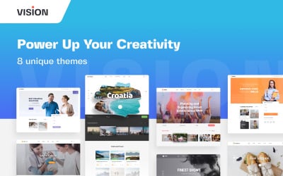 Vision - Plantilla de sitio web adaptable y multipropósito