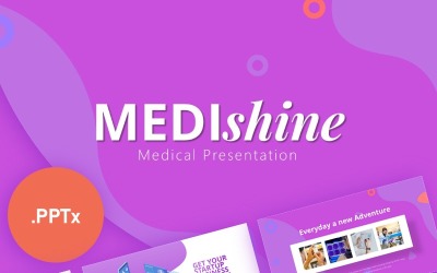 Medishine医疗演示PowerPoint模板