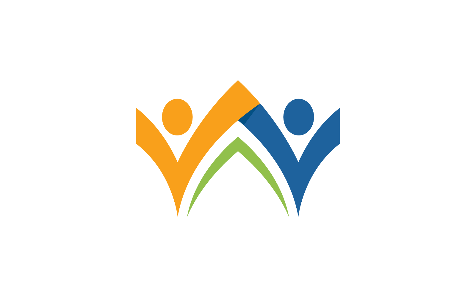 Ontwerpsjabloon voor gemeenschap, netwerk en sociaal logo