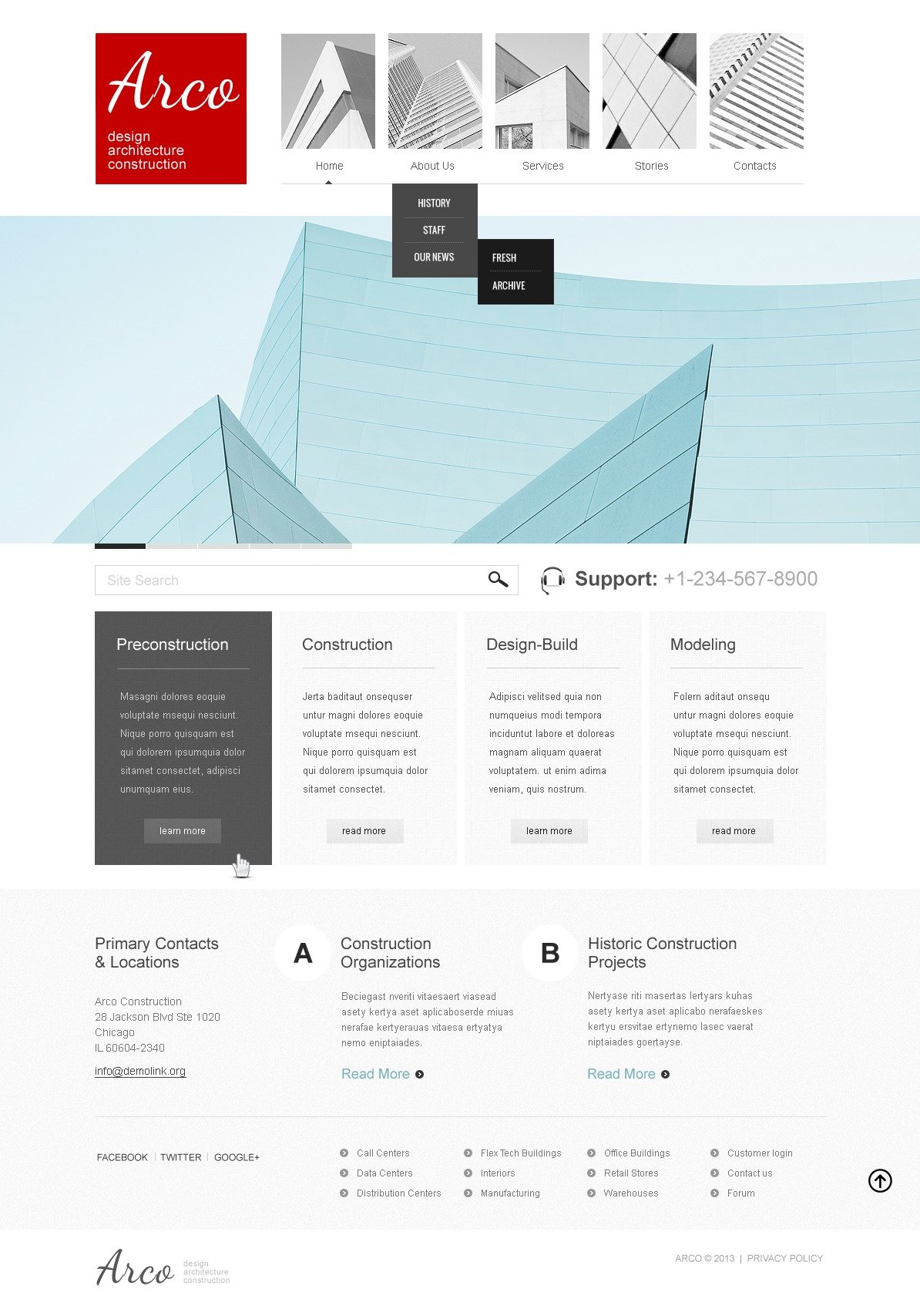 Architecture WordPress Theme