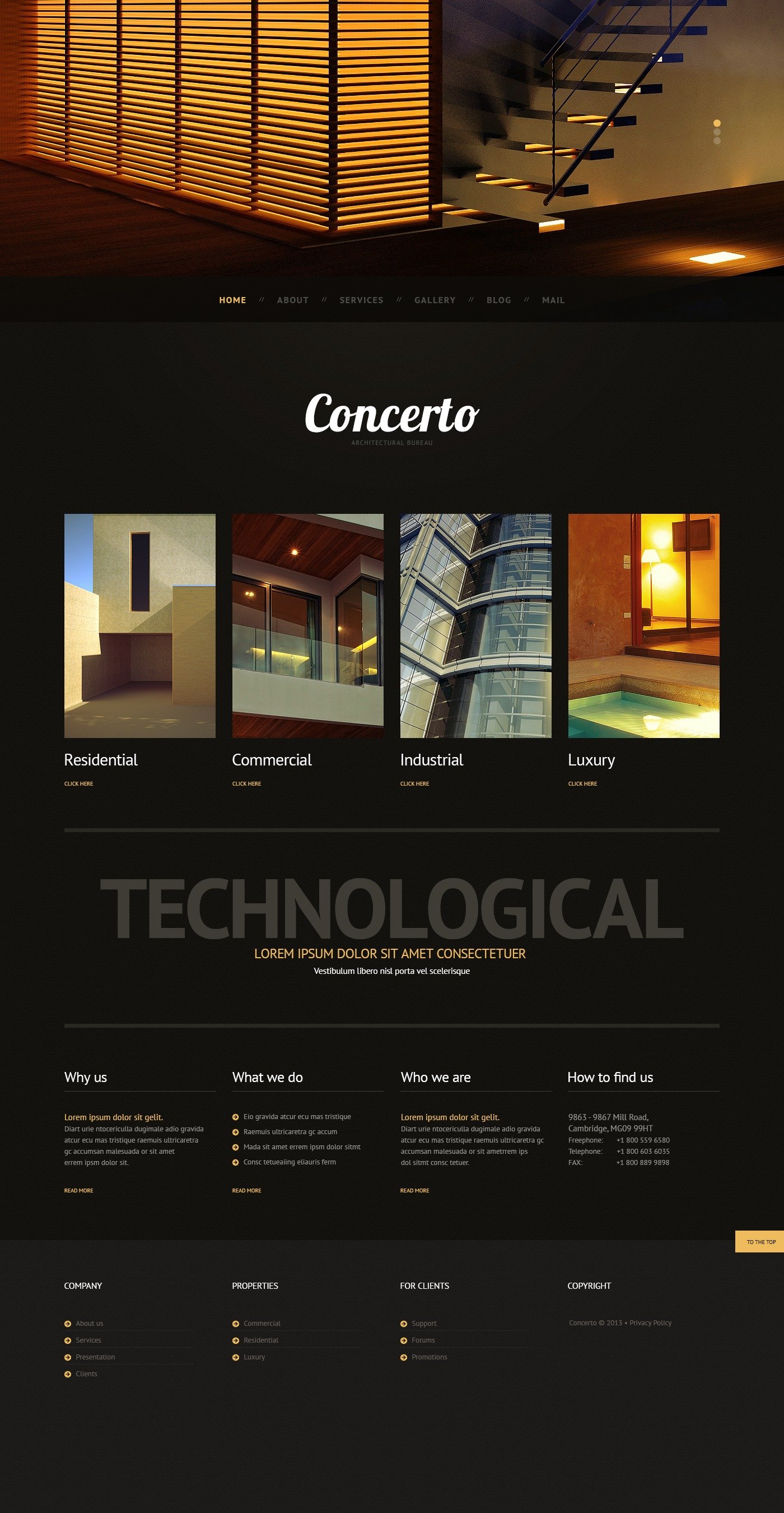 Architecture WordPress Theme