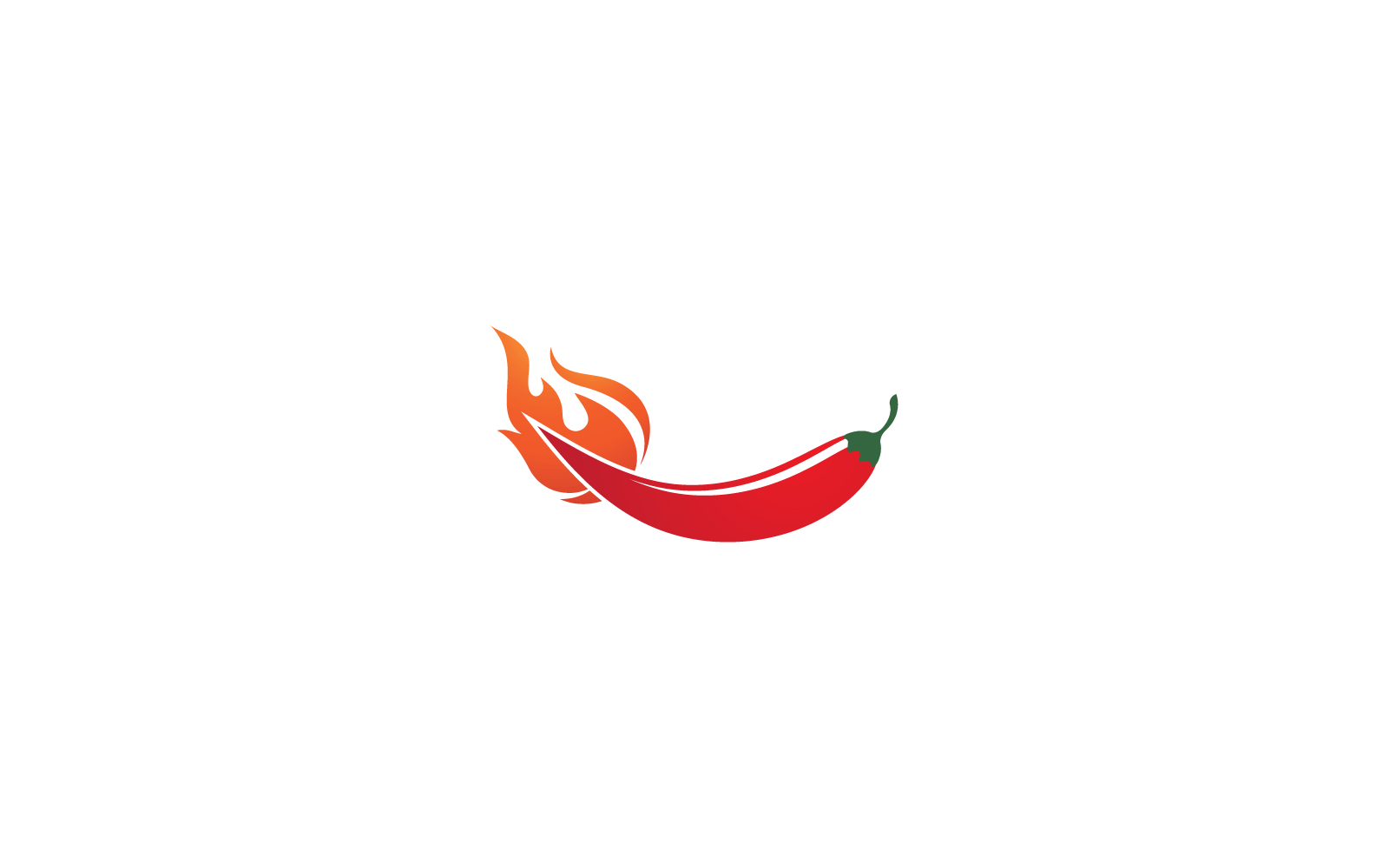 Hot Chili design illusztráció logó vektor sablon