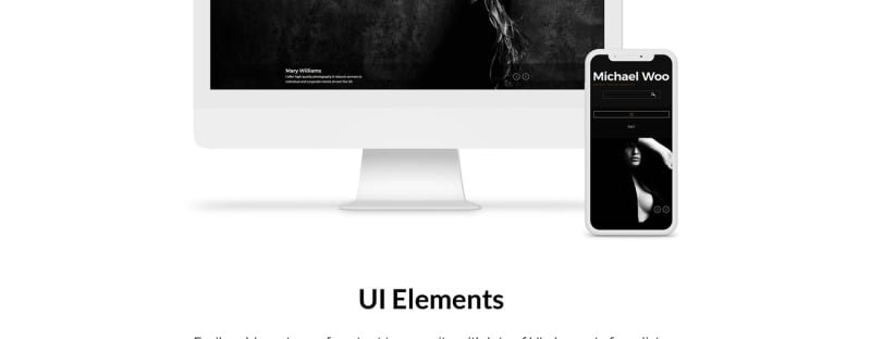 Michael Woo - Photographer Portfolio Elegant Joomla Template - Features Image 2