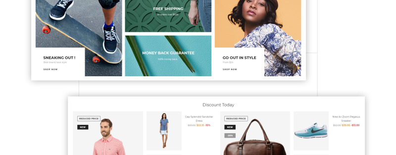 Vetement - Bekleidungsgeschäft PrestaShop Theme - Eigenschaften Bild 5