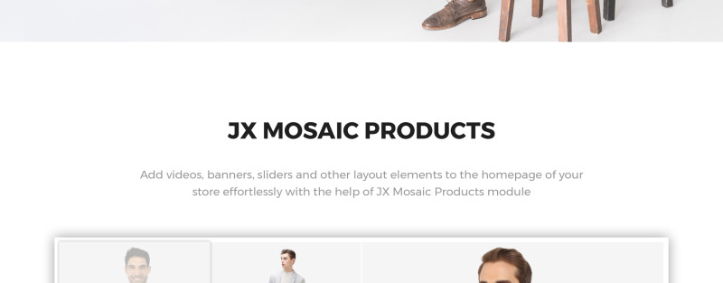 Vetement - Bekleidungsgeschäft PrestaShop Theme - Eigenschaften Bild 15