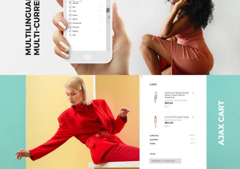 Vetement - Bekleidungsgeschäft PrestaShop Theme - Eigenschaften Bild 22