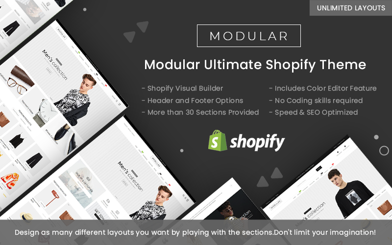模块化-多用途的Shopify主题