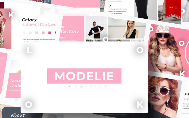 Modelie | PowerPoint template