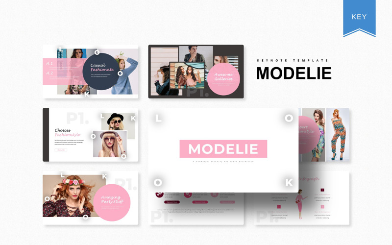 Modelie - Keynote template