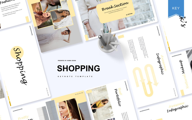 Shopping - Keynote template