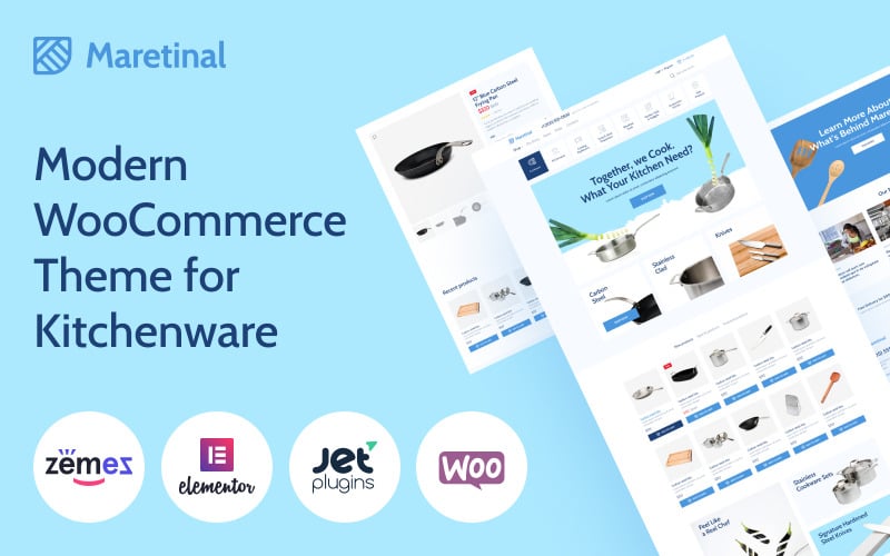 Maretinal - Шаблон побутових продуктів WooCommerce