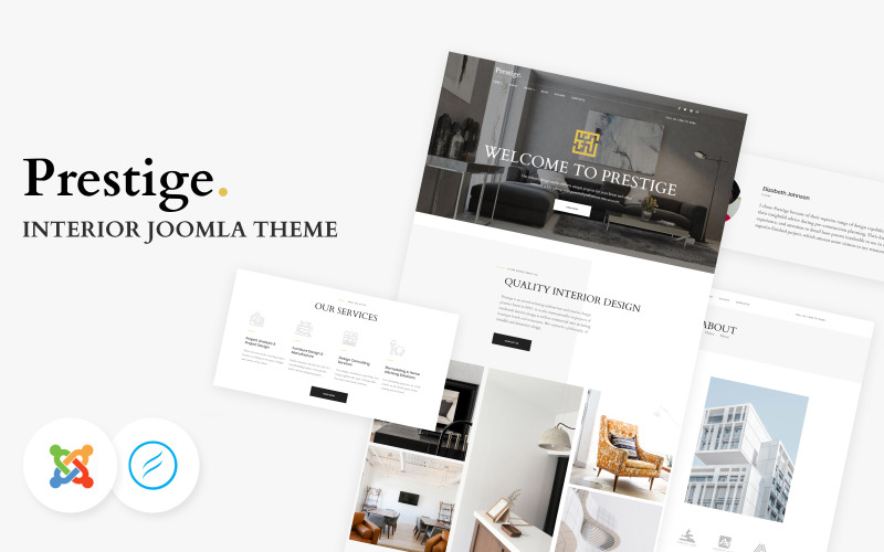 Prestige - Joomla-mall för flersidig inredning