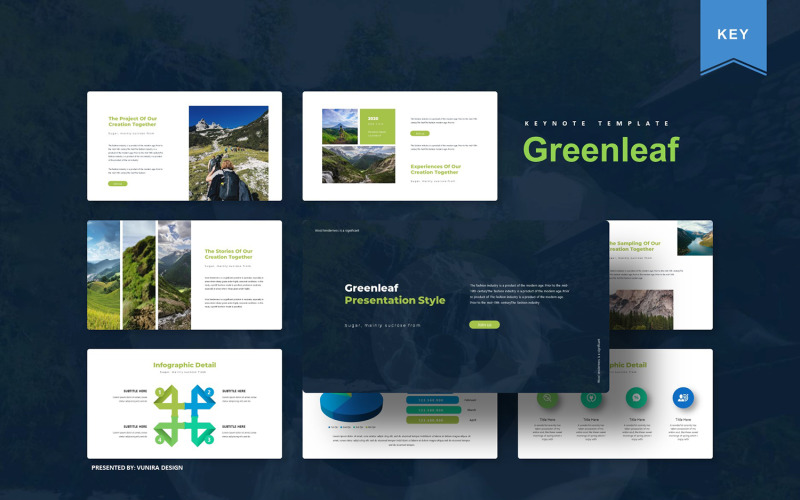 Greanleaf - Keynote template