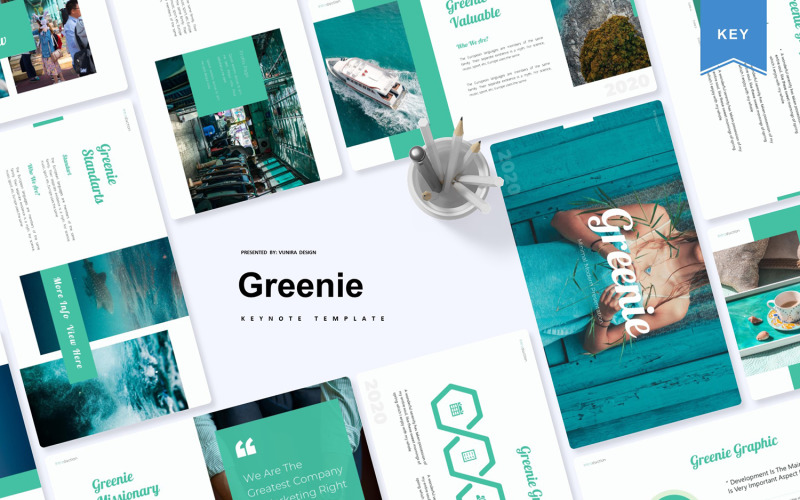 Greenie - Keynote模板