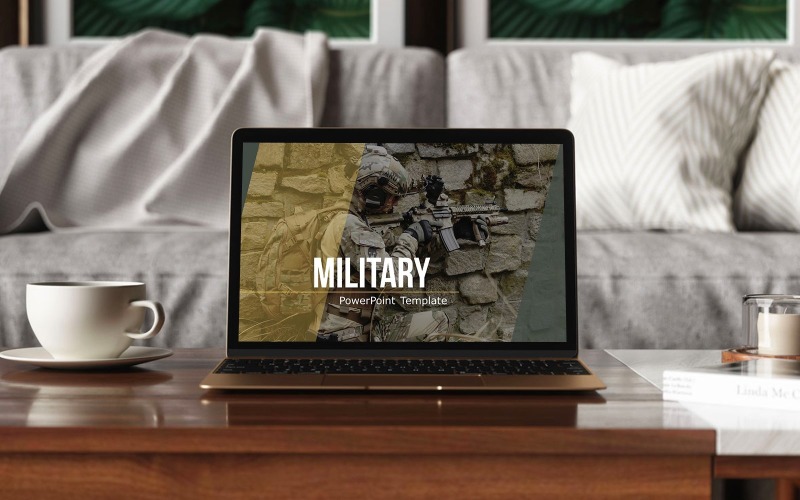 Bästa Military 2020 PowerPoint-mall